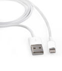 Black / White Iphone 5 5s USB Charging Cable 8 Pin , 1m USB Cable