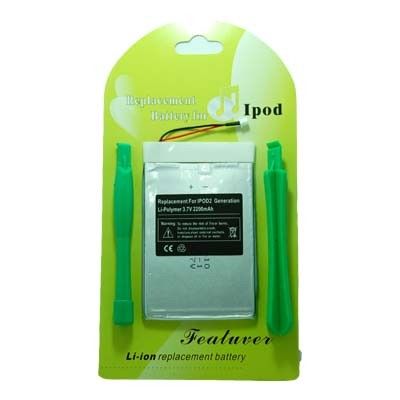 High Quality Li-thium Polymer Battery for iPod 2Generation Battery