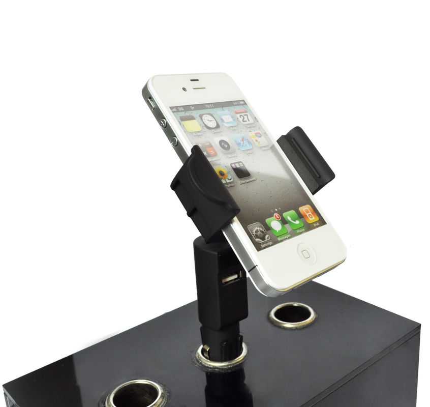 Universal Adjustable 5V 1A Car Charger Holder For Cell Phone iPhone , Blackberry , Motorola