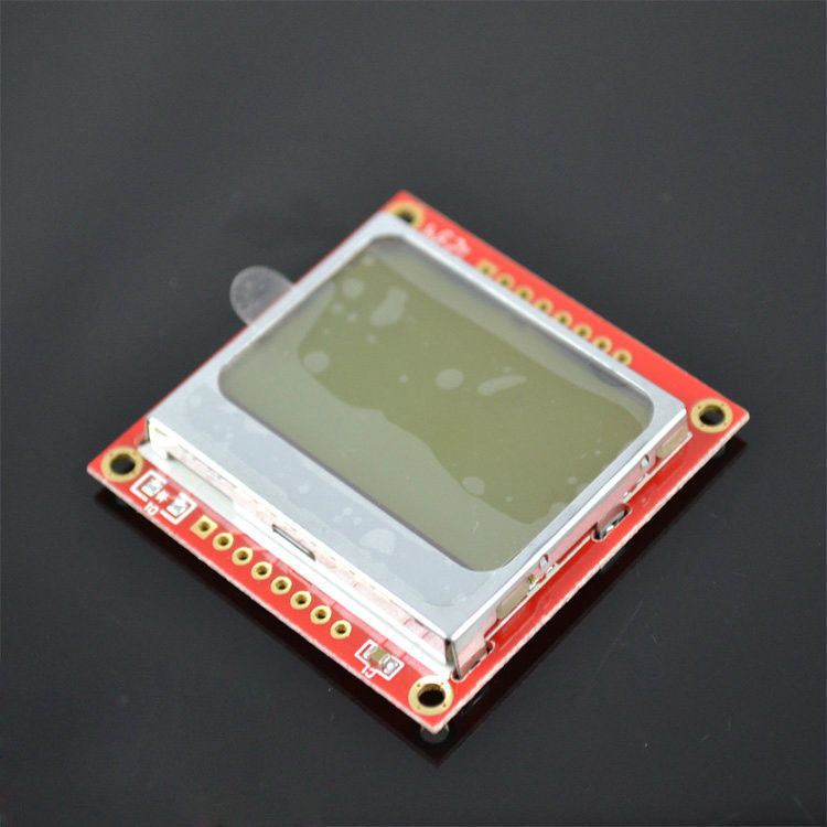 Moduł Nokia 5110 LCD do Arduino z białym podświetleniem Czerwony PCB do Arduino